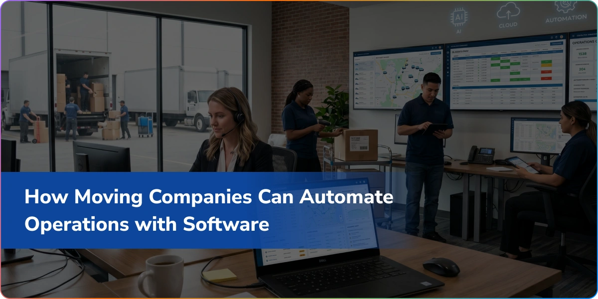 How Moving Company Software Automates End-to-End Operations
